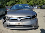 2008 Honda Civic Lx Gray vin: 2HGFA16518H345157