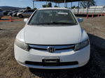 2008 Honda Civic Lx Белый vin: 2HGFA16518H354831