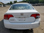 2008 Honda Civic Lx White vin: 2HGFA16518H355753