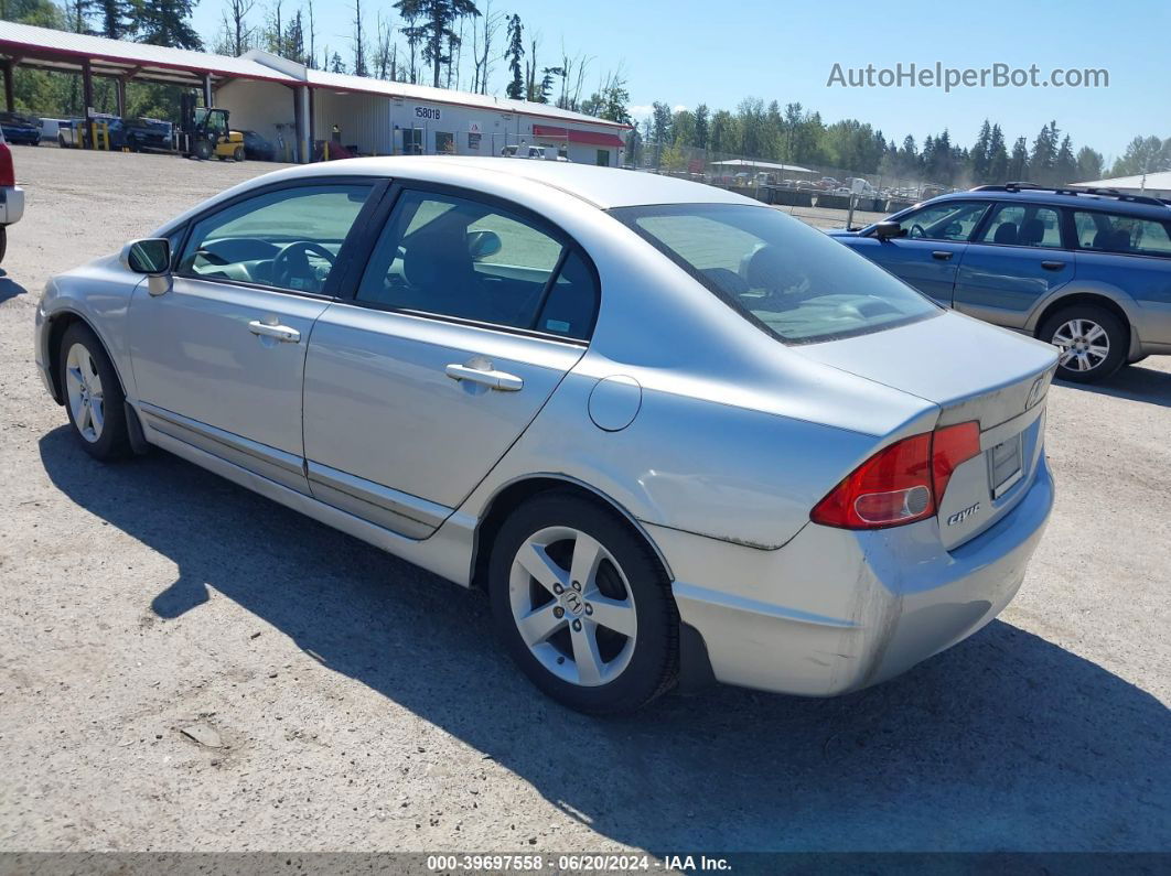 2008 Honda Civic Lx Silver vin: 2HGFA16518H356997