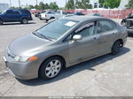 2008 Honda Civic Lx Gray vin: 2HGFA16518H505425