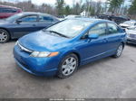 2008 Honda Civic Lx Blue vin: 2HGFA16518H517123