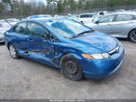 2008 Honda Civic Lx Blue vin: 2HGFA16518H517123