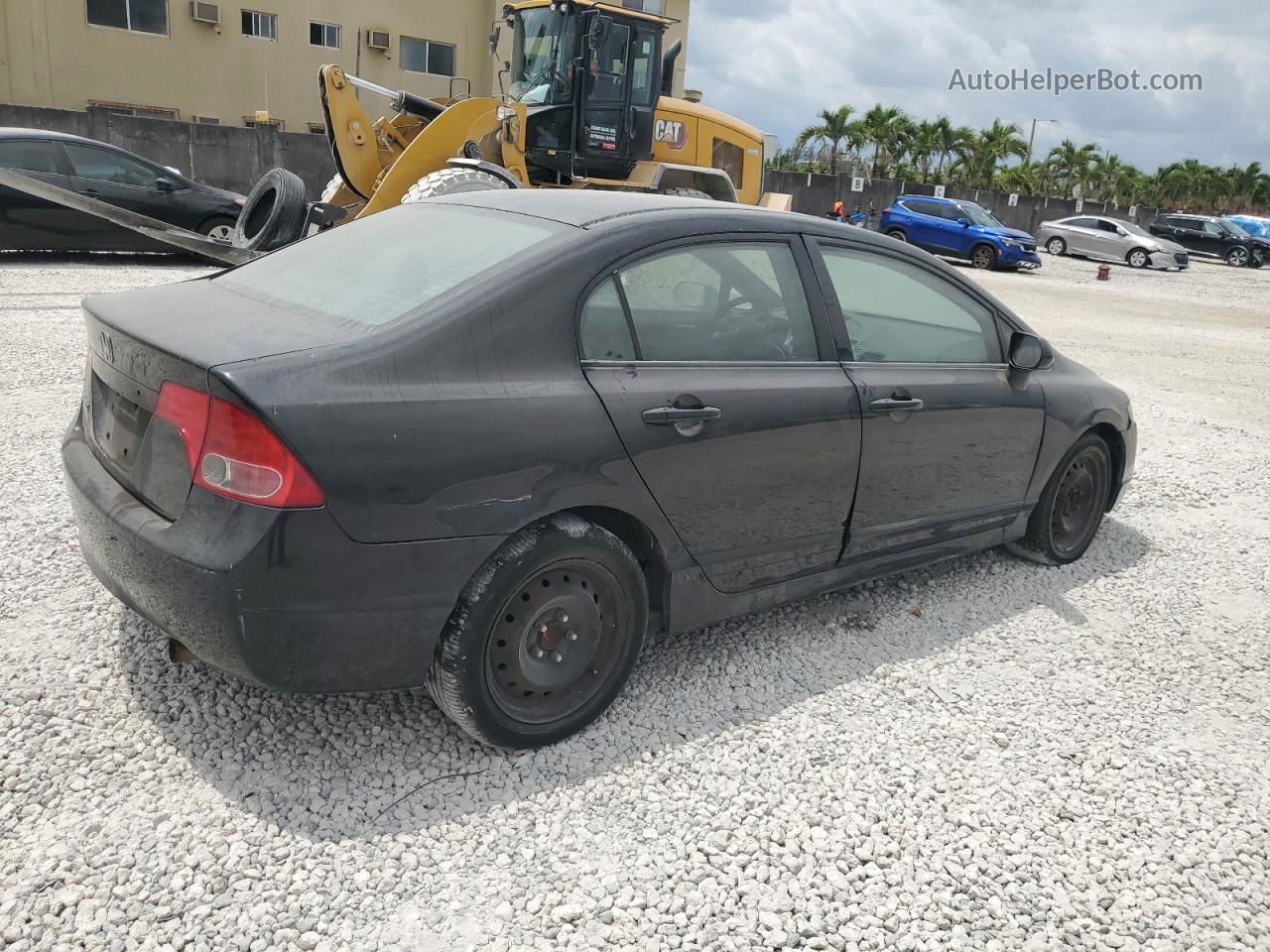 2008 Honda Civic Lx Black vin: 2HGFA16528H306433