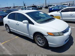 2008 Honda Civic Lx White vin: 2HGFA16528H342400