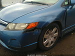 2008 Honda Civic Lx Blue vin: 2HGFA16528H534187