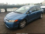 2008 Honda Civic Lx Blue vin: 2HGFA16528H534187