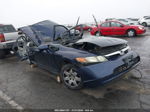 2006 Honda Civic Lx Синий vin: 2HGFA16536H512647