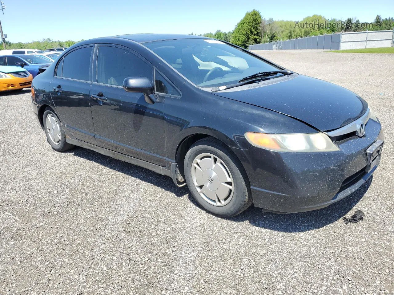 2008 Honda Civic Lx Black vin: 2HGFA16538H109142