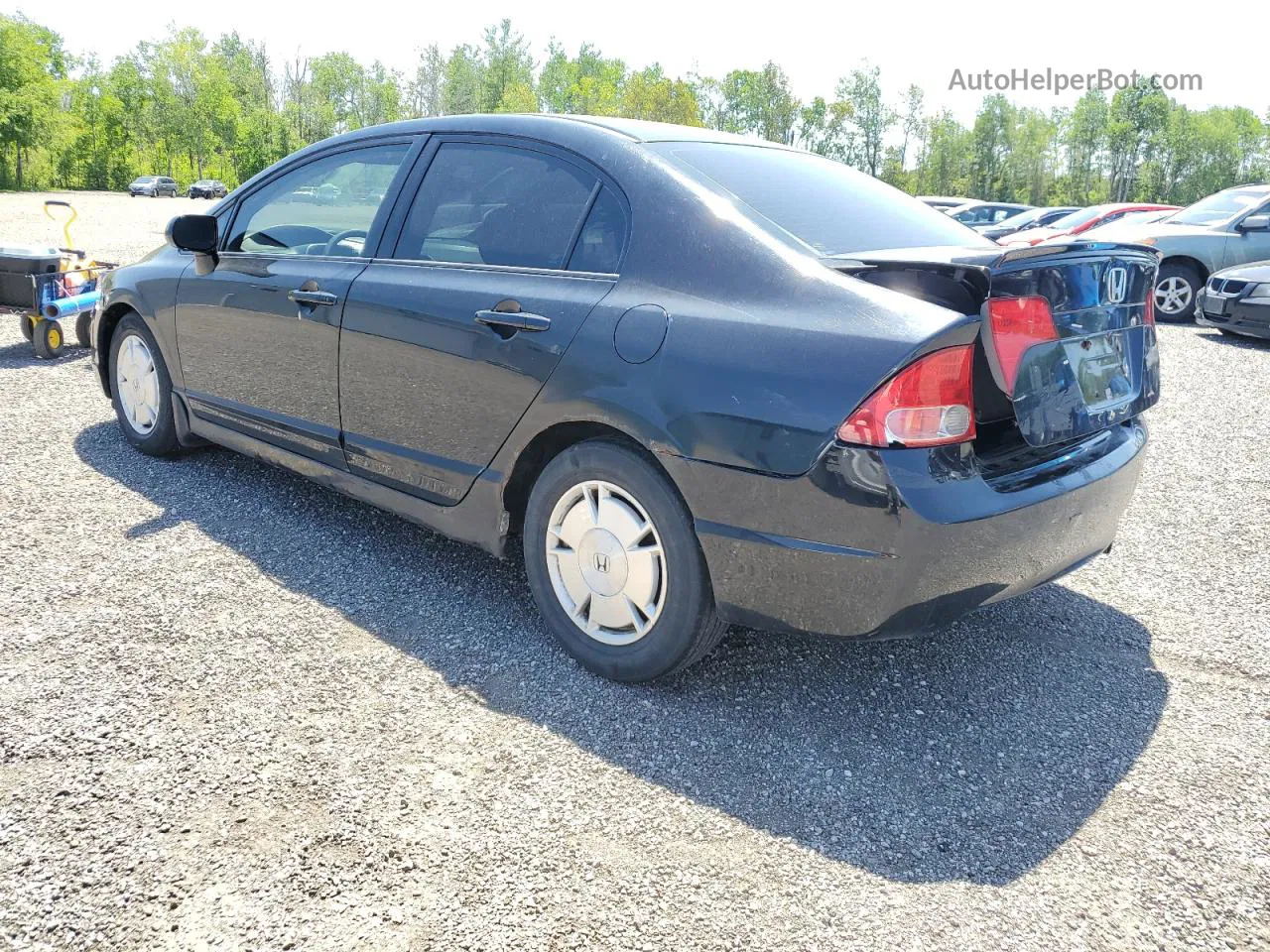 2008 Honda Civic Lx Black vin: 2HGFA16538H109142