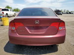 2008 Honda Civic Lx Red vin: 2HGFA16548H021376