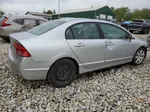 2008 Honda Civic Lx Серебряный vin: 2HGFA16548H320317