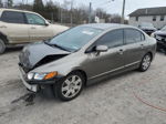 2008 Honda Civic Lx Gray vin: 2HGFA16548H325405