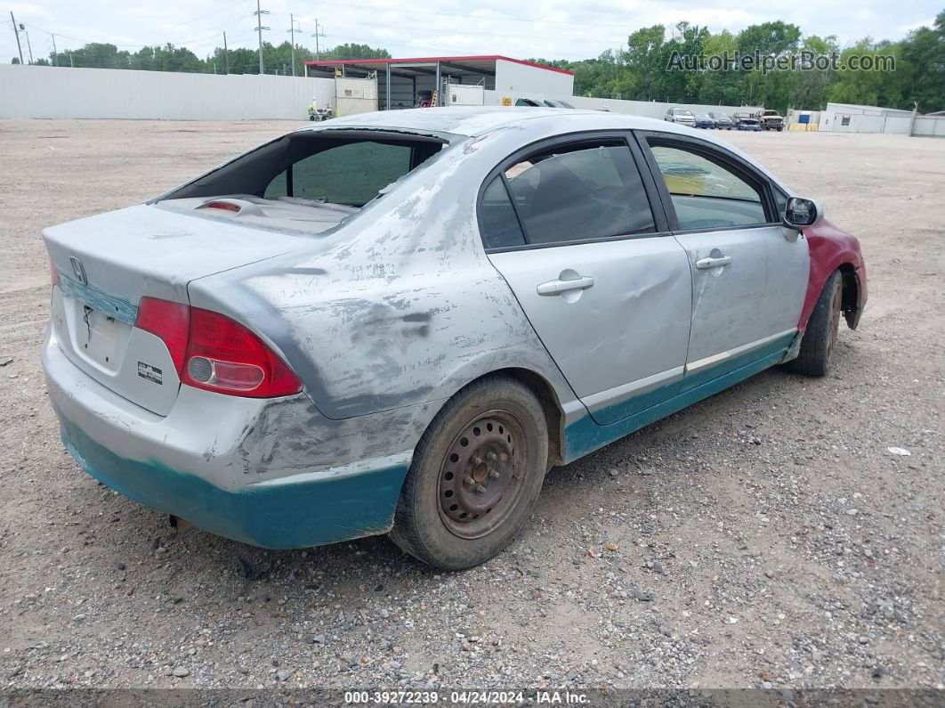 2008 Honda Civic Lx Серый vin: 2HGFA16548H506777