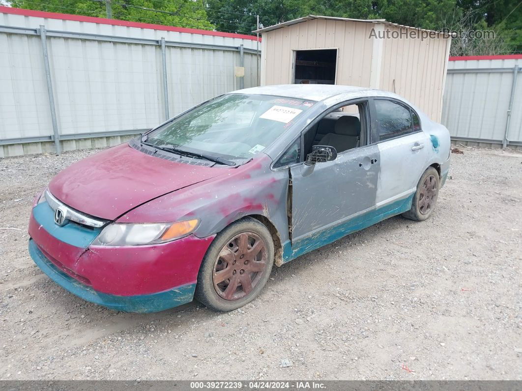 2008 Honda Civic Lx Серый vin: 2HGFA16548H506777