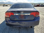 2008 Honda Civic Lx Blue vin: 2HGFA16548H520775