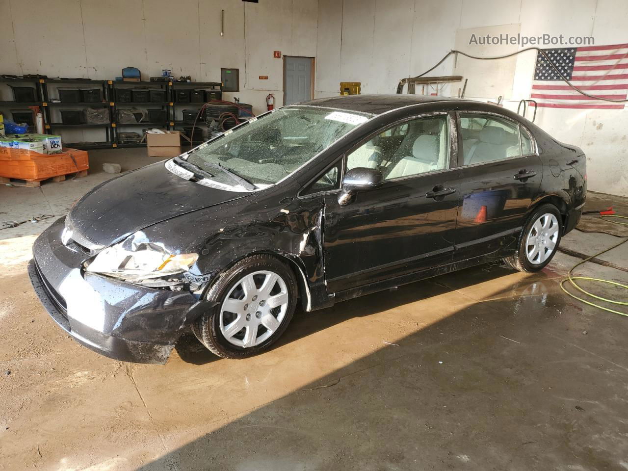 2008 Honda Civic Lx Charcoal vin: 2HGFA16558H308600