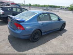 2006 Honda Civic Lx Синий vin: 2HGFA16566H510505