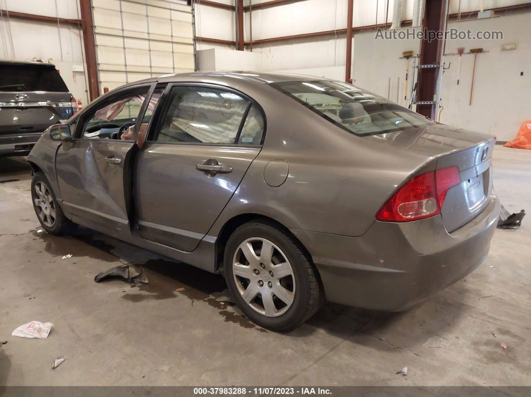 2008 Honda Civic Lx Gray vin: 2HGFA16568H319072