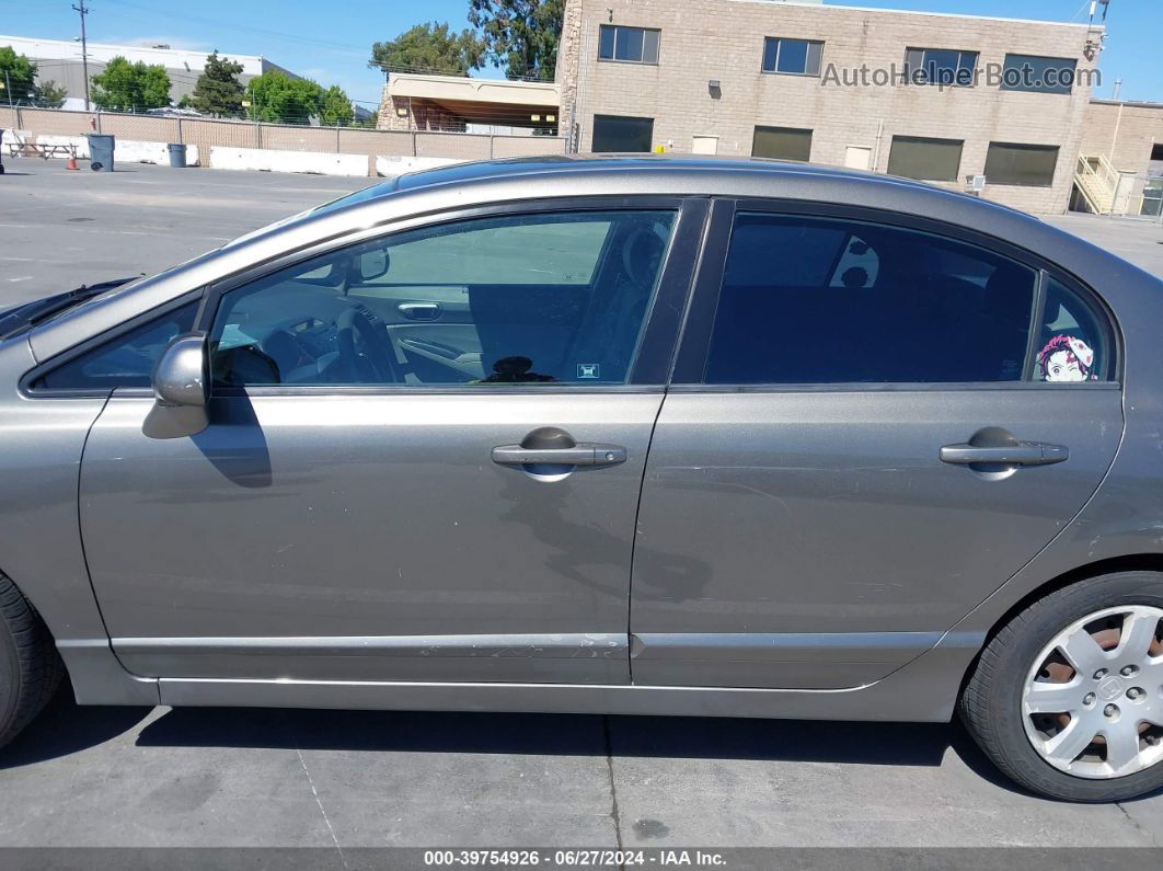 2008 Honda Civic Lx Brown vin: 2HGFA16568H324885