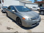 2008 Honda Civic Lx Gray vin: 2HGFA16568H515724