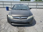 2008 Honda Civic Lx Gray vin: 2HGFA16568H521958