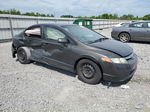 2008 Honda Civic Lx Gray vin: 2HGFA16568H521958