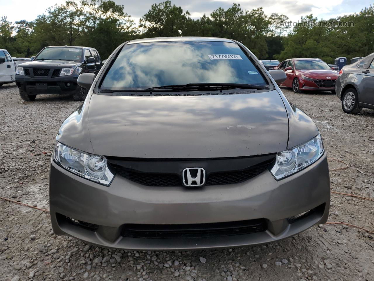 2006 Honda Civic Lx Tan vin: 2HGFA16576H503191