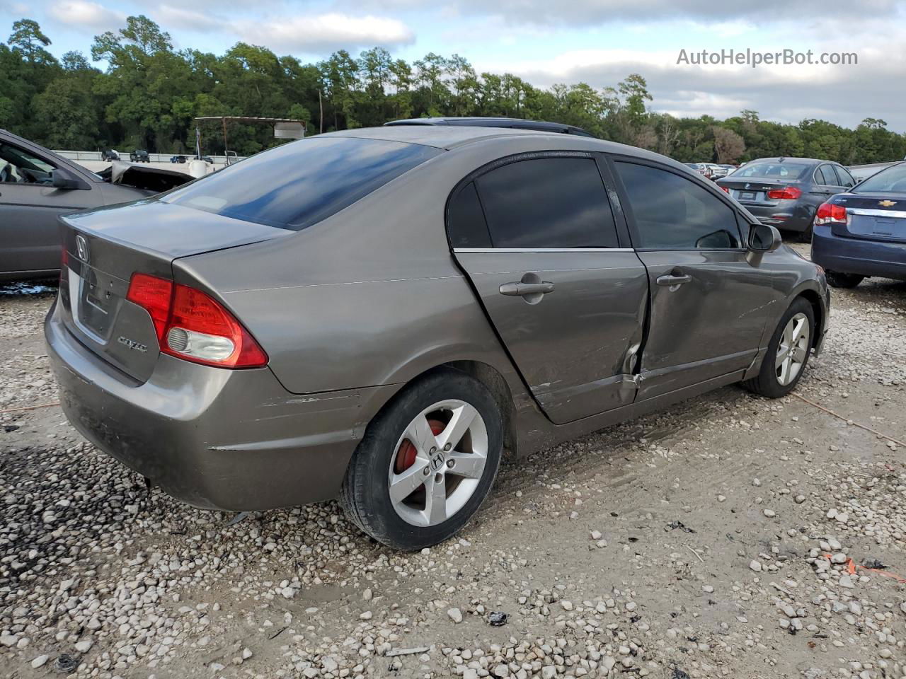 2006 Honda Civic Lx Tan vin: 2HGFA16576H503191