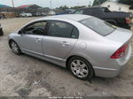 2008 Honda Civic Lx Silver vin: 2HGFA16578H302703