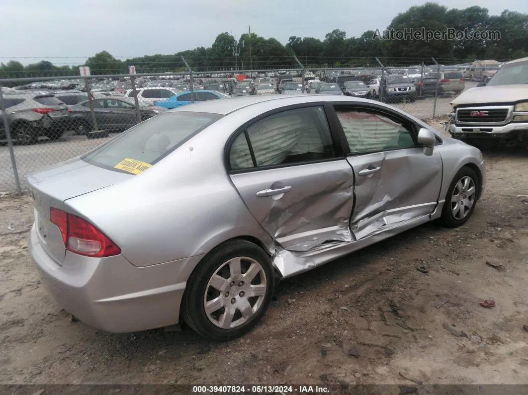 2008 Honda Civic Lx Серебряный vin: 2HGFA16578H302703