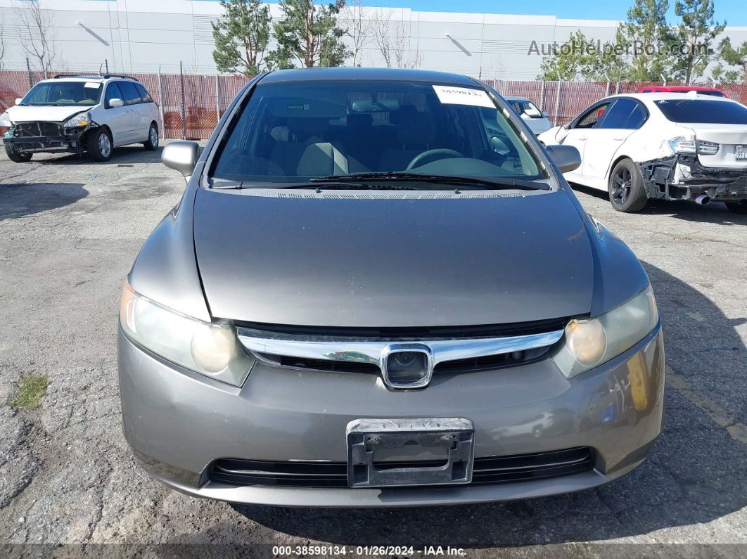 2008 Honda Civic Lx Brown vin: 2HGFA16578H327200