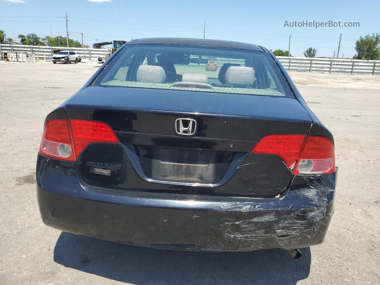 2008 Honda Civic Lx Черный vin: 2HGFA16578H337824