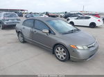 2008 Honda Civic Lx Gray vin: 2HGFA16578H345180