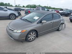 2008 Honda Civic Lx Gray vin: 2HGFA16578H345180