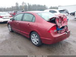 2008 Honda Civic Lx Red vin: 2HGFA16578H520592