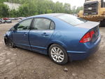 2008 Honda Civic Lx Blue vin: 2HGFA16578H536193