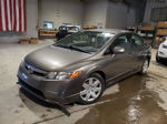 2008 Honda Civic Lx Gray vin: 2HGFA16588H312947