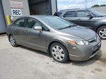 2008 Honda Civic Lx Gray vin: 2HGFA16588H325729