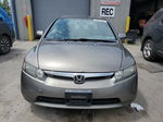 2008 Honda Civic Lx Gray vin: 2HGFA16588H325729