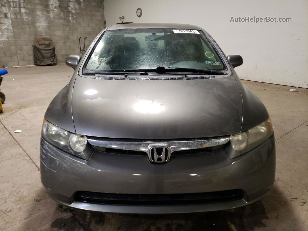 2008 Honda Civic Lx Серый vin: 2HGFA16588H503672