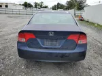 2008 Honda Civic Lx Blue vin: 2HGFA16588H529382