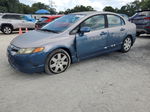 2008 Honda Civic Lx Blue vin: 2HGFA16588H533187