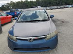 2008 Honda Civic Lx Blue vin: 2HGFA16588H533187