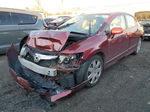 2006 Honda Civic Lx Бордовый vin: 2HGFA16596H520591