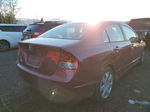 2006 Honda Civic Lx Бордовый vin: 2HGFA16596H520591