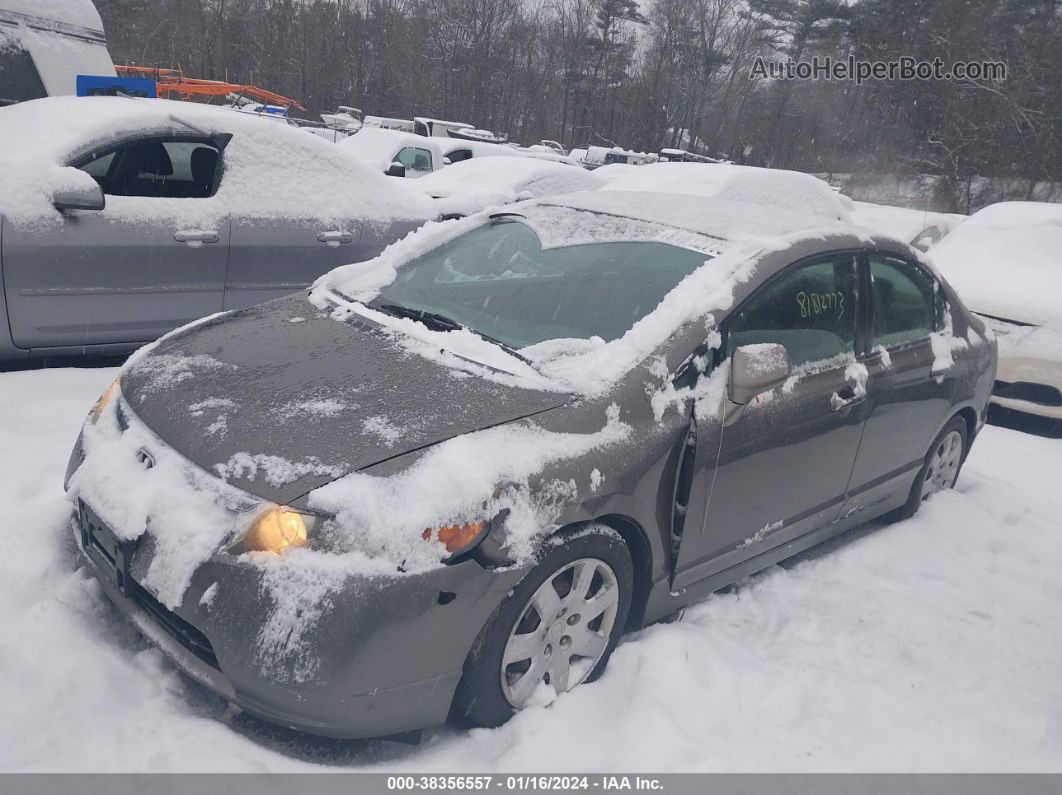 2008 Honda Civic Lx Brown vin: 2HGFA16598H324380