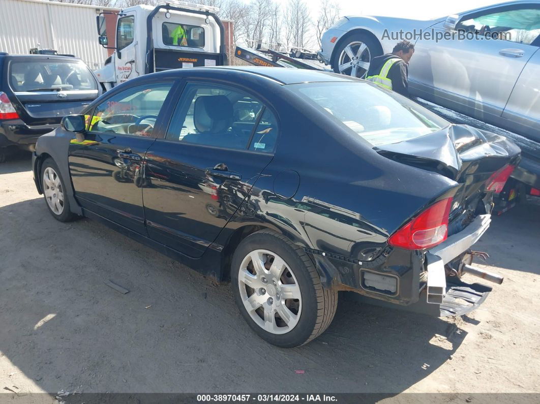 2008 Honda Civic Lx Черный vin: 2HGFA16598H324699