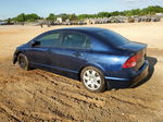 2008 Honda Civic Lx Blue vin: 2HGFA16598H510775