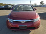 2008 Honda Civic Lx Burgundy vin: 2HGFA16598H518987